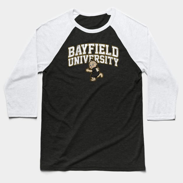 Bayfield University Baseball T-Shirt by huckblade